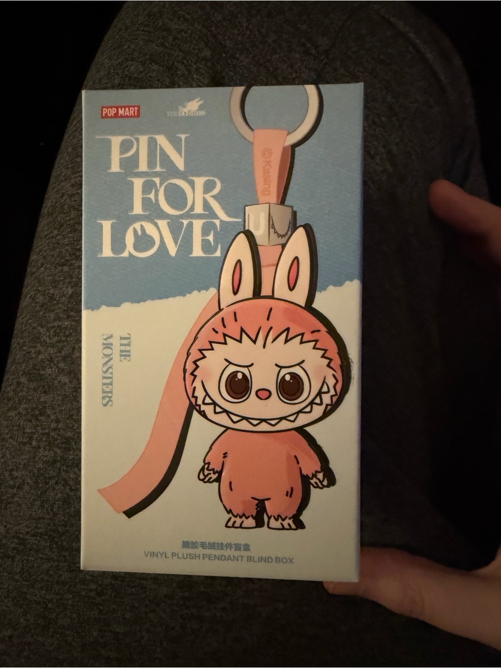 POP MART- The Monsters ‘Pin For Love’ Labubu- N-Z Blind Box Never Opened